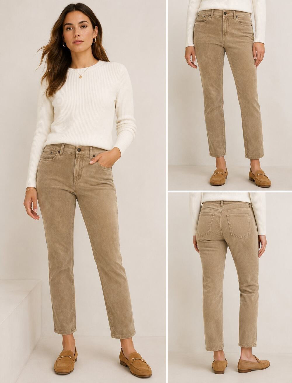 Ralph Lauren Black Label Tan Slim Straight Jeans Women's 29 Designer